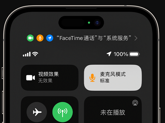 枫木镇苹果授权维修网点分享iPhone在通话时让你的声音更清晰 