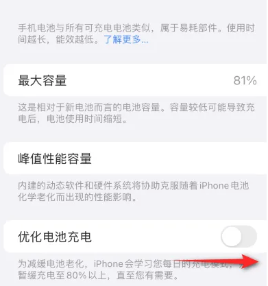 枫木镇苹果15维修分享iPhone15充电到80%就充不进电了怎么办 