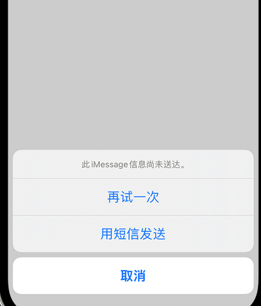 枫木镇apple维修iPhone上无法正常发送iMessage信息