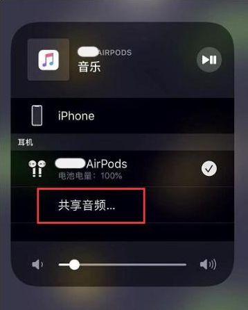 枫木镇苹果14音频维修点分享iPhone14音频共享设置方法 