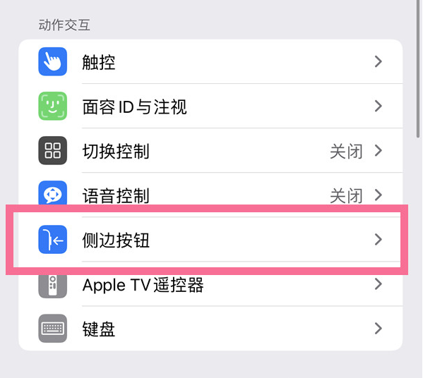 枫木镇苹果14维修店分享iPhone14 Plus侧键双击下载功能关闭方法 