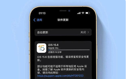 枫木镇苹果手机维修分享iOS 15.6续航怎么样 